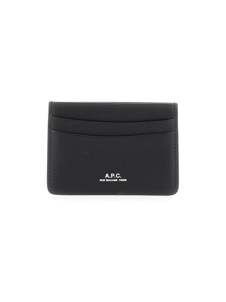 A.P.C.-André Leather Cardholder-JOHN JULIA