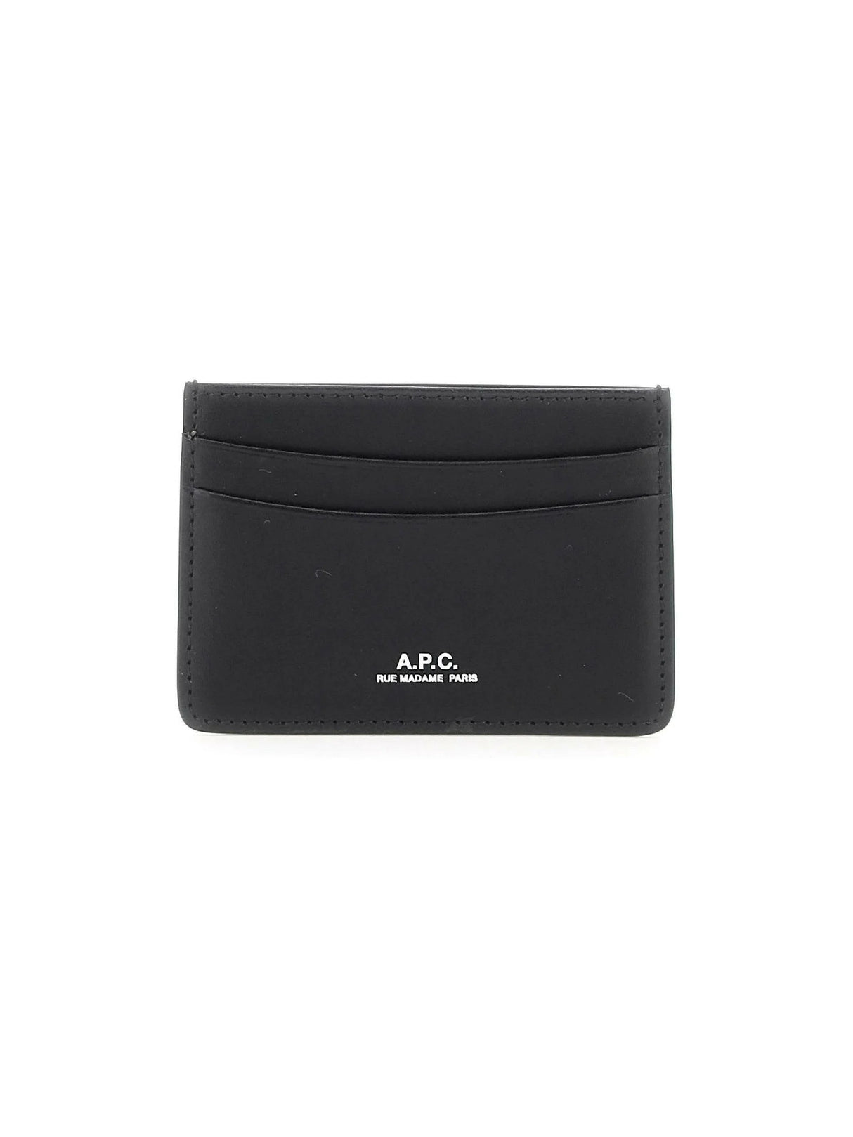 A.P.C.-André Leather Cardholder-JOHN JULIA