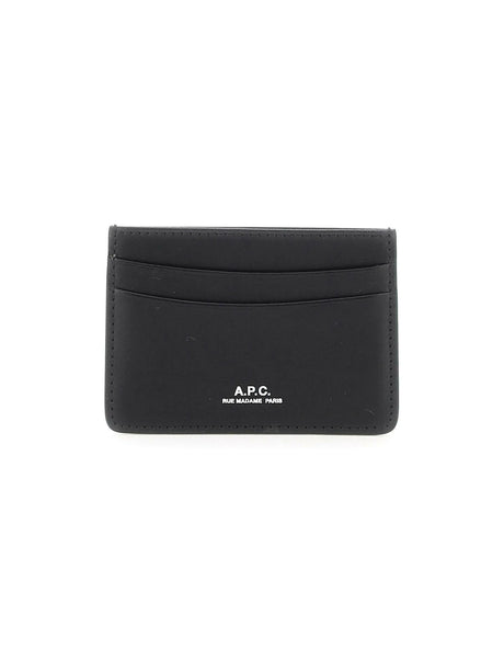 A.P.C.-André Leather Cardholder-JOHN JULIA