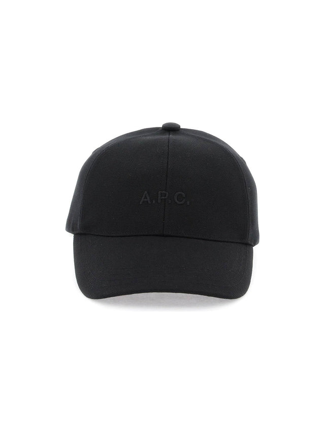 A.P.C.-Charlie Cotton Canvas Cap-JOHN JULIA