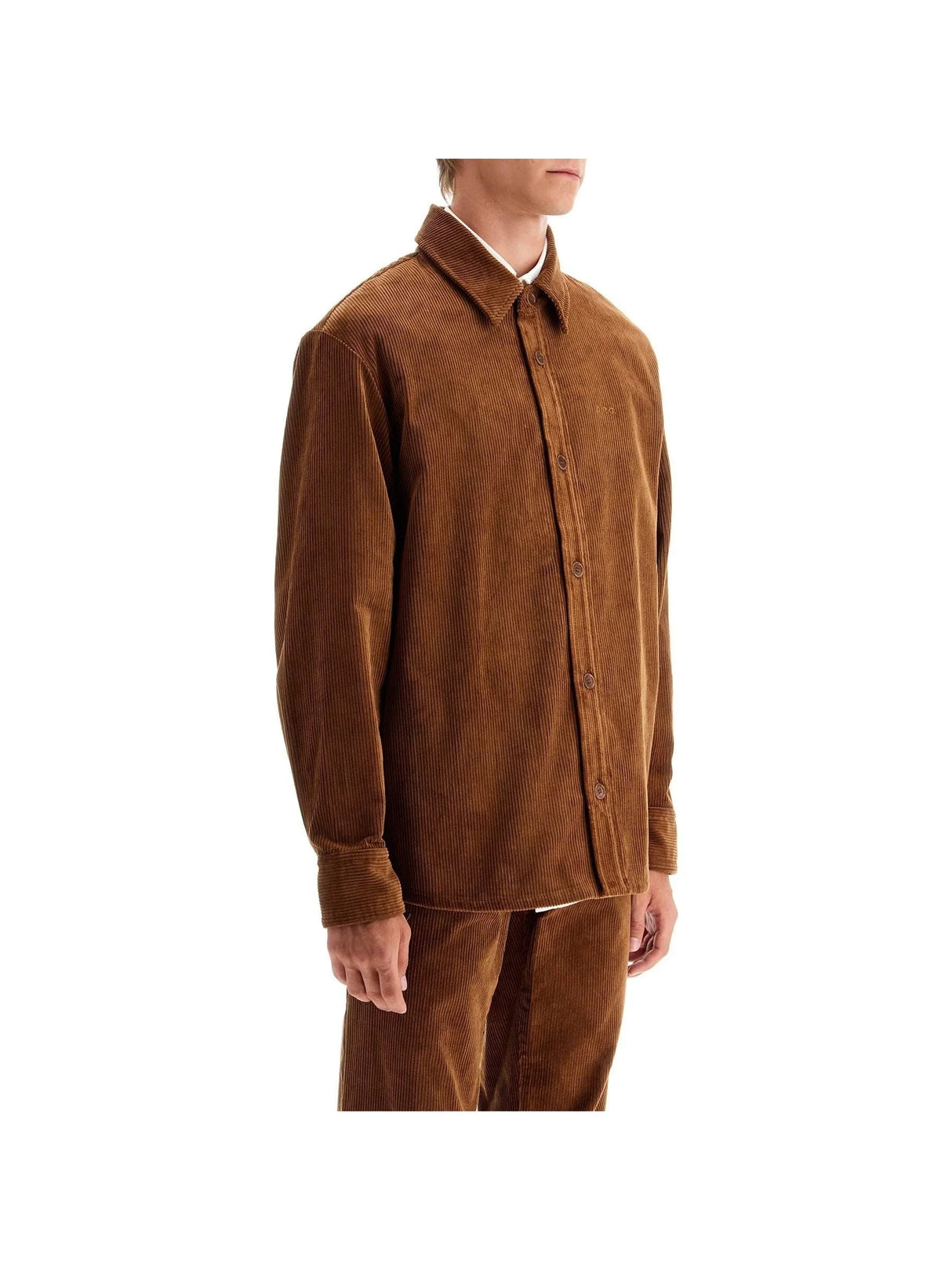 Cotton Corduroy Bobby Overshirt - Men > Clothing > Jackets and Blazers > Casual jackets