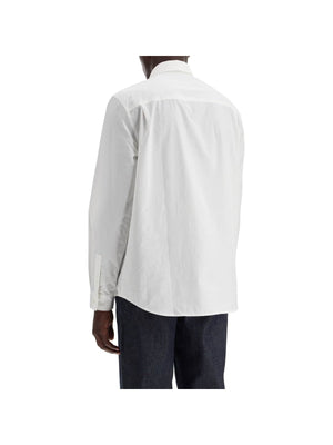 Cotton Poplin Edouard Button-Down Shirt