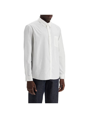 Cotton Poplin Edouard Button-Down Shirt - Men > Clothing > Shirts