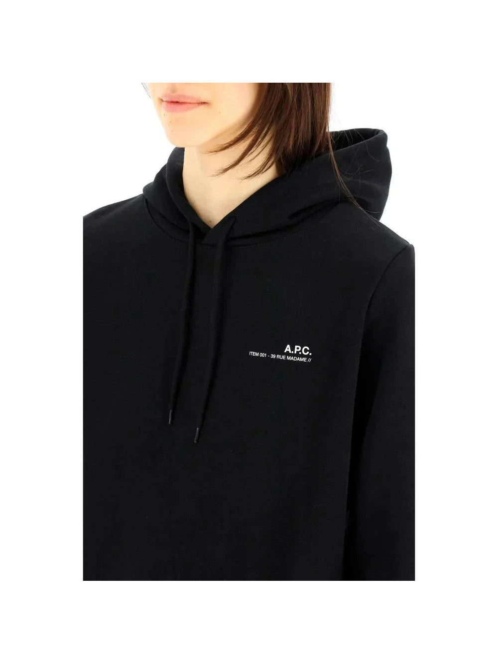 Hoodie With Logo Print A.P.C. JOHN JULIA.