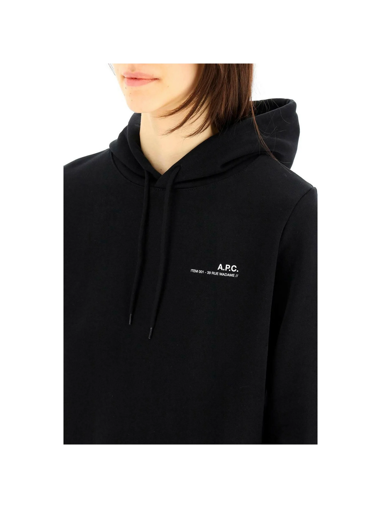 Hoodie With Logo Print A.P.C. JOHN JULIA.