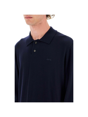 Jacob Wool Polo Sweater.