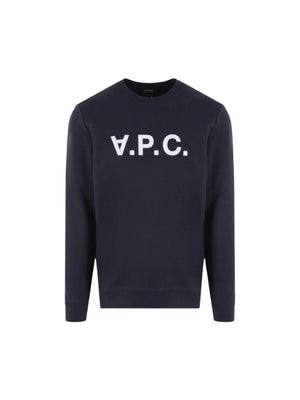 Jersey Logo Sweatshirt-A.P.C.-JOHN JULIA