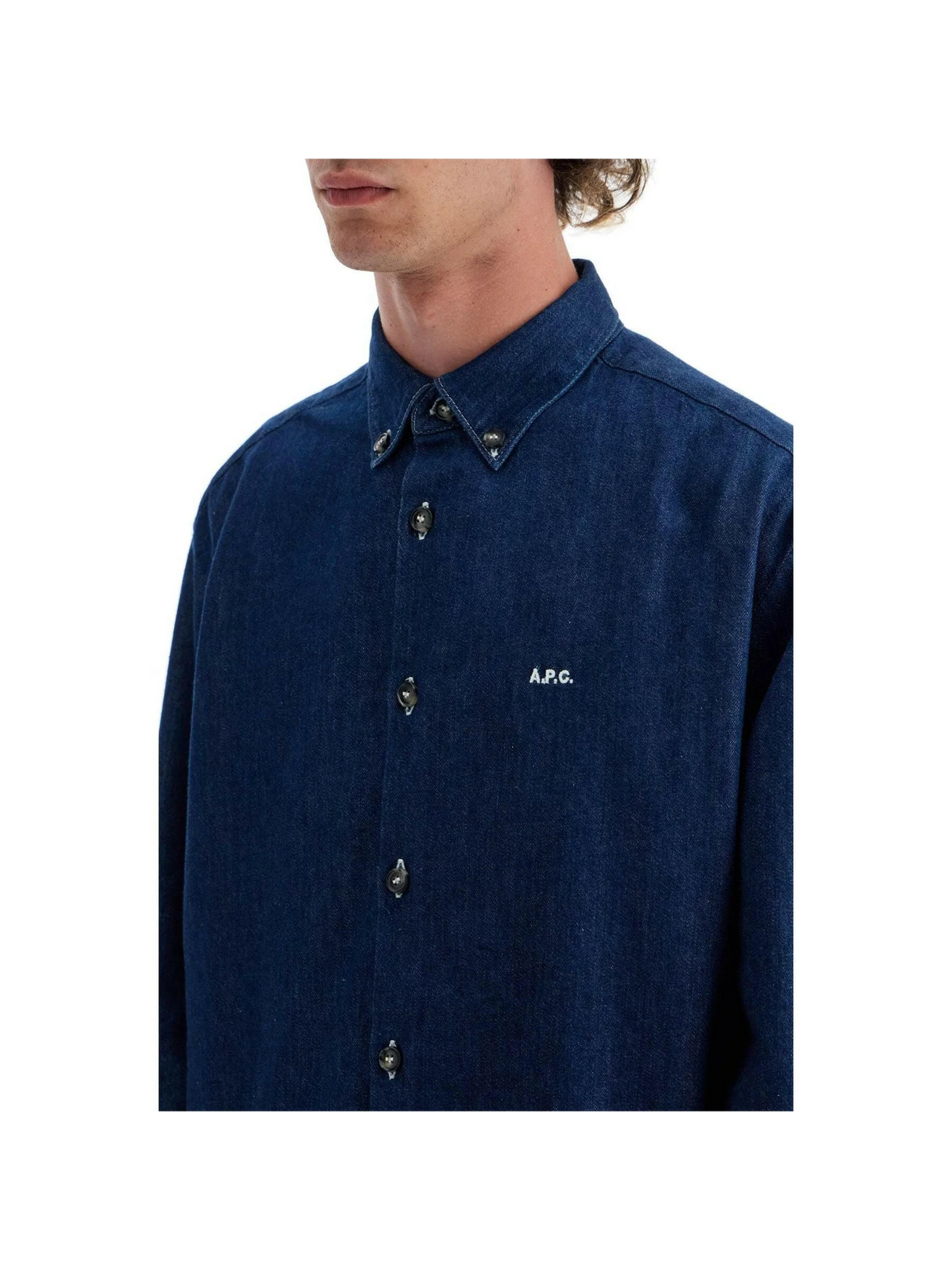 Mathias Organic Denim Shirt.