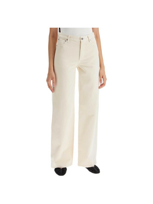 Organic Cotton Elisabeth Wide-Leg Jeans.