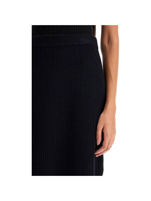 Phoebe Ribbed Wool Skirt - Women > Clothing > Skirts > Midi