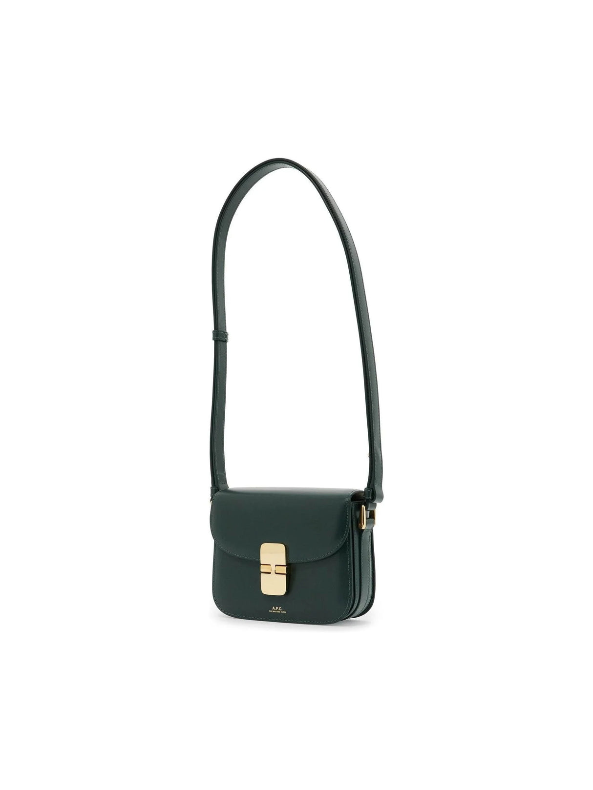 Grace Smooth Leather Mini Bag-A.P.C.-JOHN JULIA