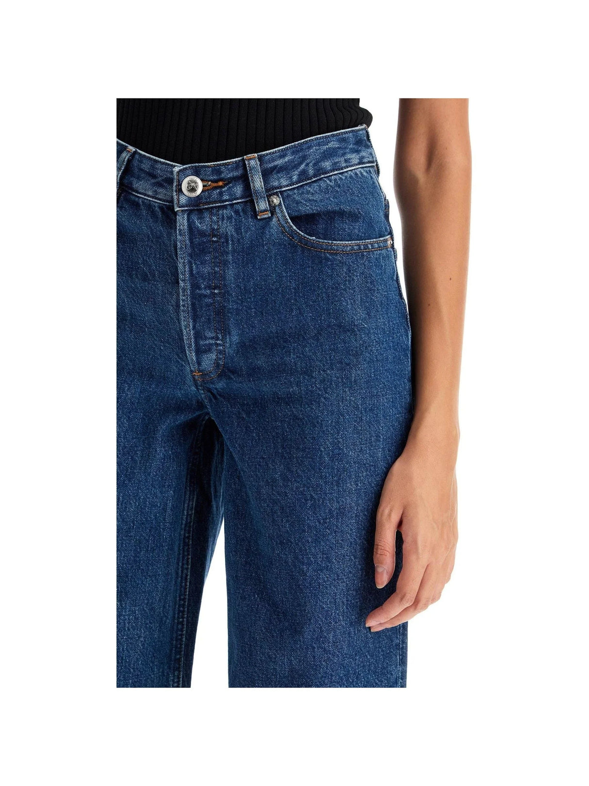 A.P.C.-Straight-Cut Elisabeth Jeans-JOHN JULIA