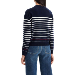 Striped Billie Wool Sweater.