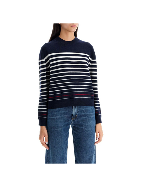 Striped Billie Wool Sweater.