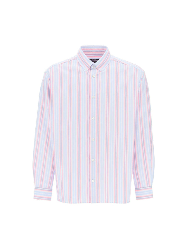 Mathias Striped Oxford Shirt