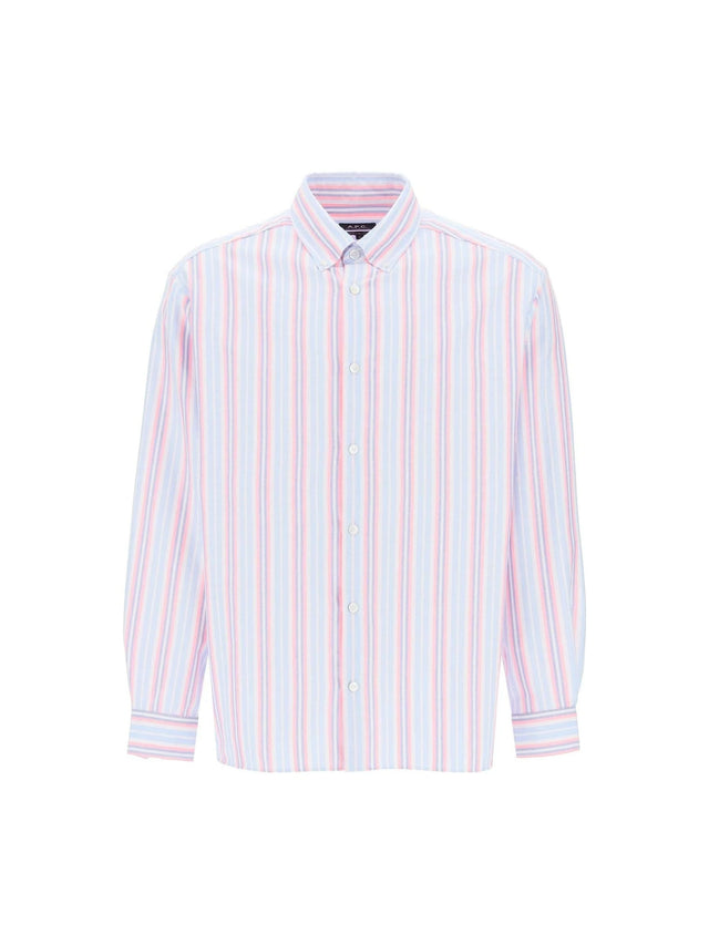 Mathias Striped Oxford Shirt