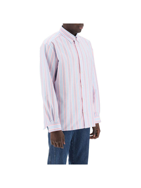 Mathias Striped Oxford Shirt