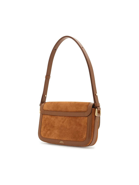 Grace Suede Baguette Bag-A.P.C.-JOHN JULIA