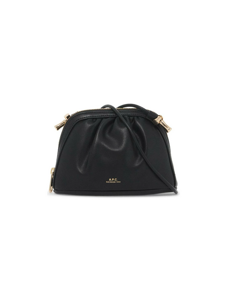 Vegan Leather Ninon Mini Shoulder Bag.