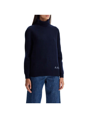 Wool High-Neck Sweater