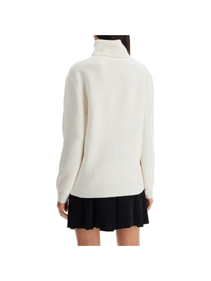 Wool High-Neck Sweater