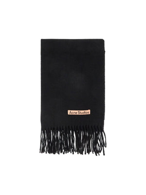 Cashmere Scarf Fringed Edges - OS - Men > Accessories > Scarves hats and gloves > Scarves