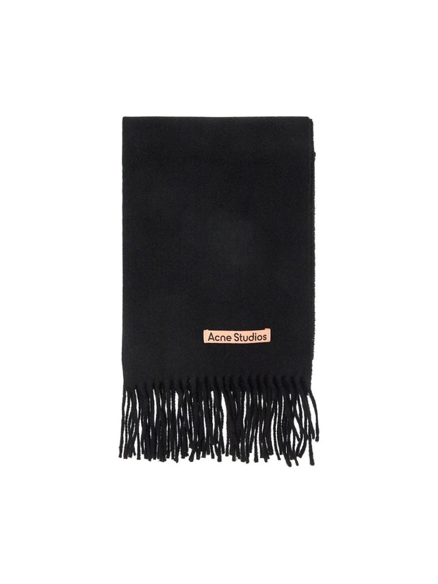 Cashmere Scarf Fringed Edges - OS - Men > Accessories > Scarves hats and gloves > Scarves