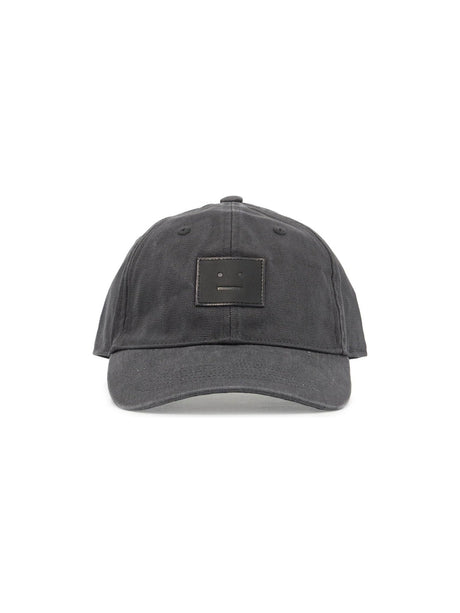 Baseball Cap With Face Patch