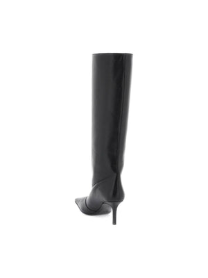 Black Leather Boots ACNE STUDIOS JOHN JULIA.