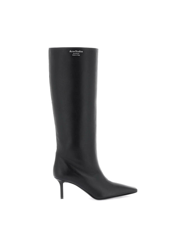 Black Leather Boots ACNE STUDIOS JOHN JULIA.