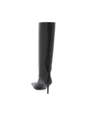 Black Leather Boots ACNE STUDIOS JOHN JULIA.