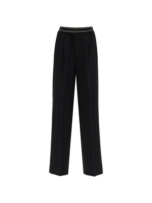 ACNE STUDIOS-Logo Tape Trousers -JOHN JULIA.