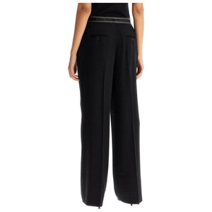 ACNE STUDIOS-Logo Tape Trousers -JOHN JULIA.