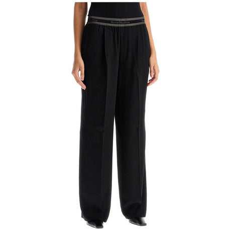 ACNE STUDIOS-Logo Tape Trousers -JOHN JULIA.