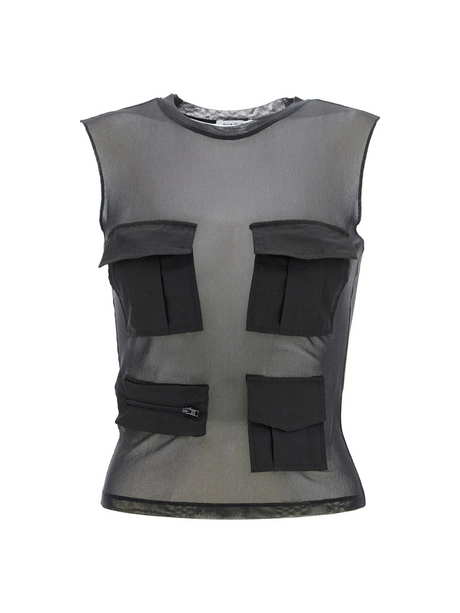 Mesh Top With Pockets For A