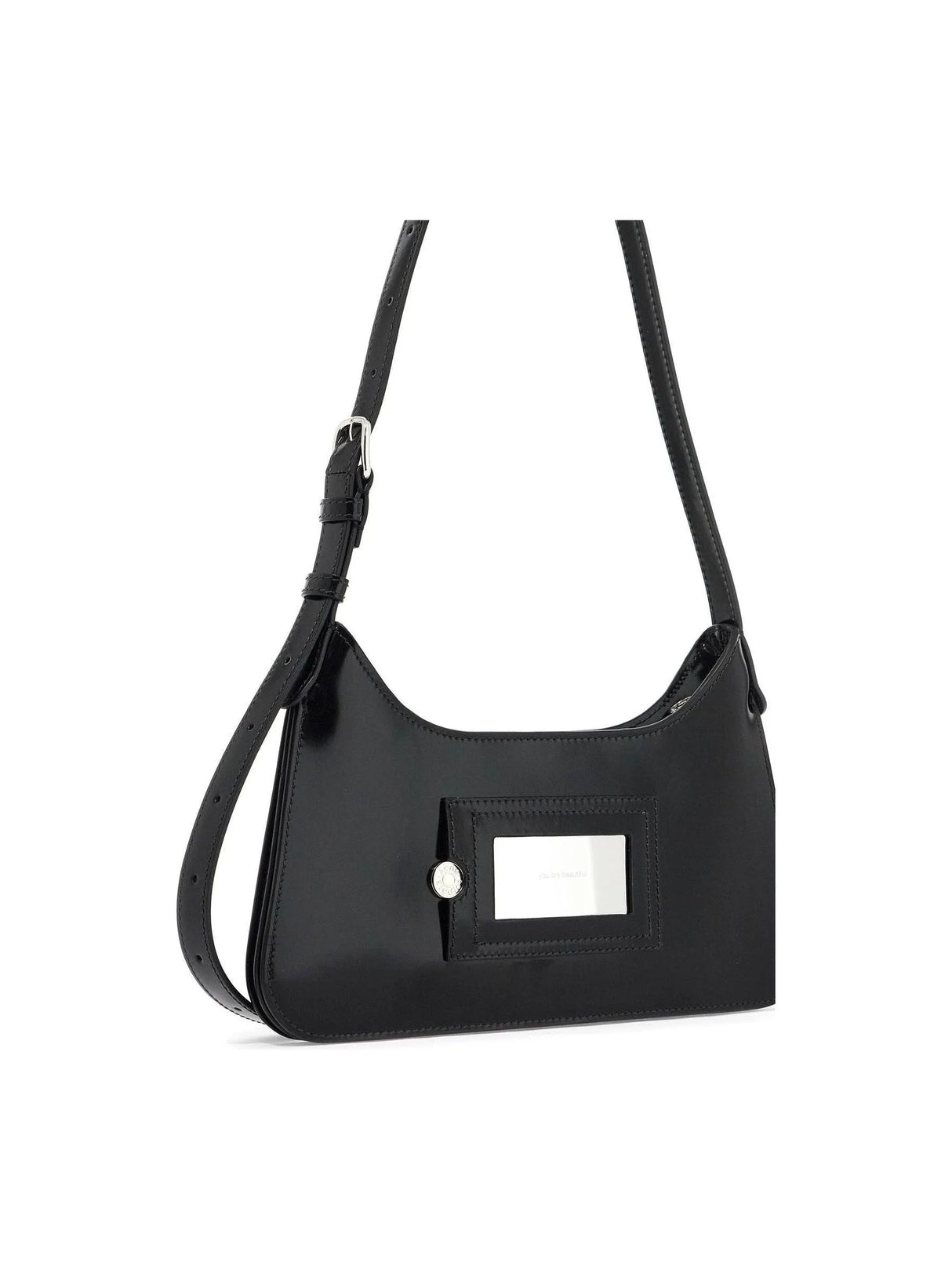 Mini Platt Textured Leather Shoulder Bag - OS - Unisex > Unisex bags > Shoulder and crossbody bags