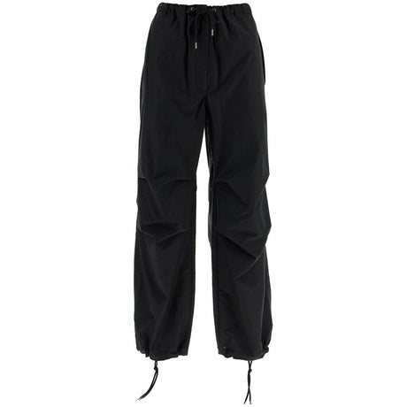 ACNE STUDIOS-Organic Cotton-Blend Relaxed Fit Trousers -JOHN JULIA.