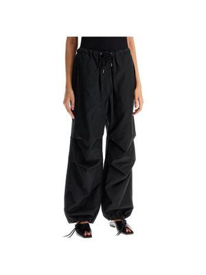 ACNE STUDIOS-Organic Cotton-Blend Relaxed Fit Trousers -JOHN JULIA.