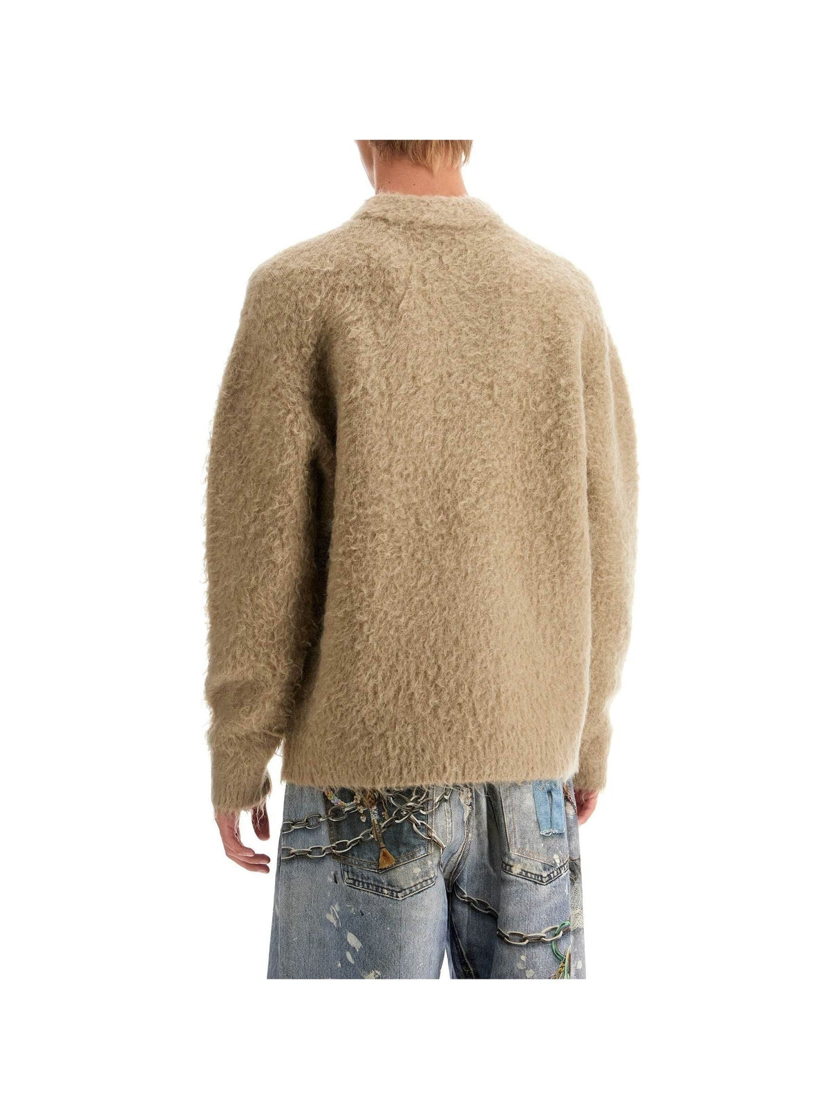 ACNE STUDIOS-Oversized Brushed Effect Sweater-JOHN JULIA