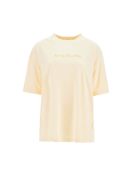 ACNE STUDIOS-Oversized Cotton T-shirt-JOHN JULIA