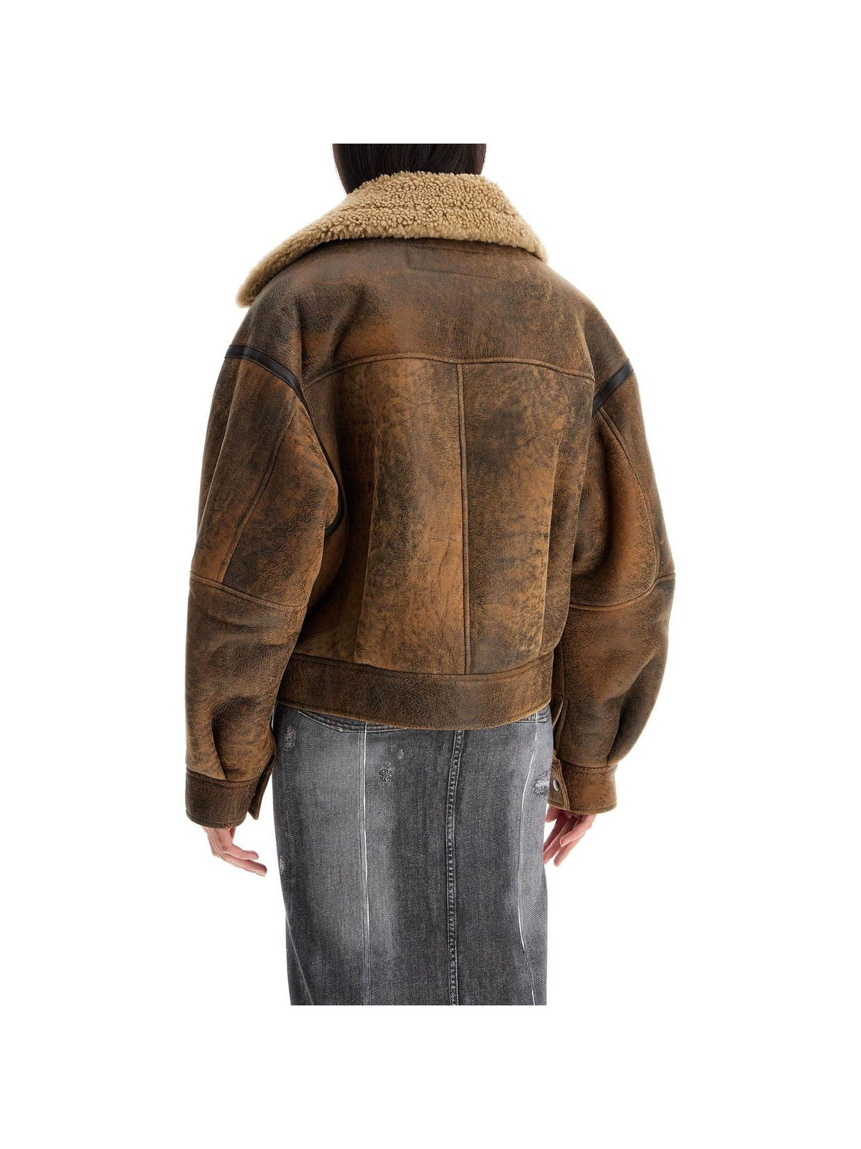 Oversized Shearling Jacket