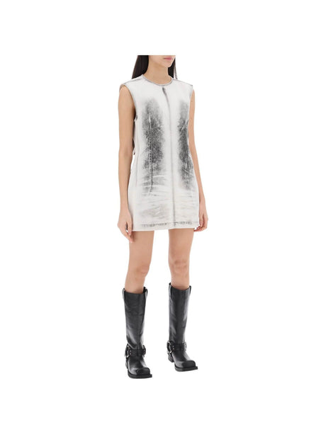 Pigmented Mini Denim Dress - Women > Clothing > Dresses > Mini