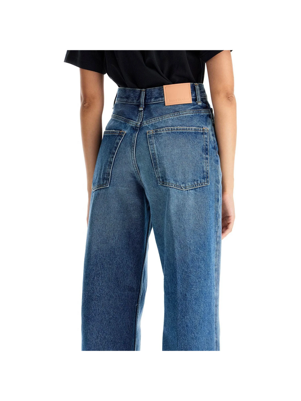 ACNE STUDIOS-Relaxed Fit 2022F Organic Cotton Jeans -JOHN JULIA.