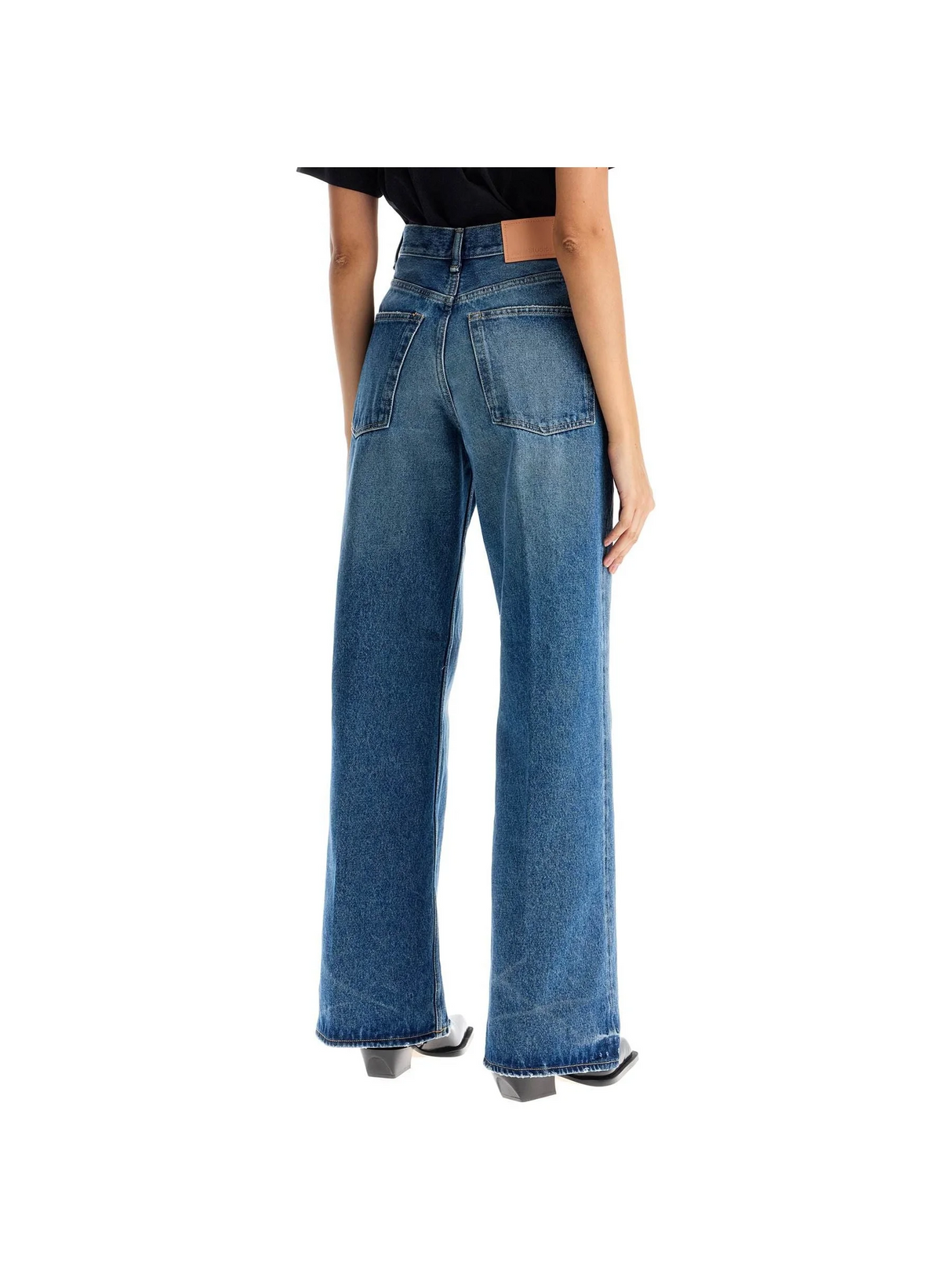 ACNE STUDIOS-Relaxed Fit 2022F Organic Cotton Jeans -JOHN JULIA.