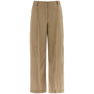 Tailored Wool Blend Trousers.