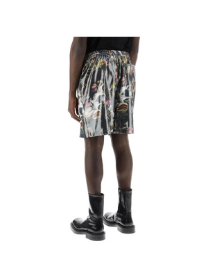 x Per B. Sundberg Laminated Shorts ACNE STUDIOS JOHN JULIA.