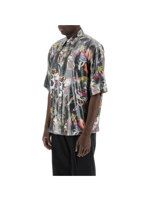 x Per B. Sundberg Print Laminated Short Sleeved Shirt ACNE STUDIOS JOHN JULIA.