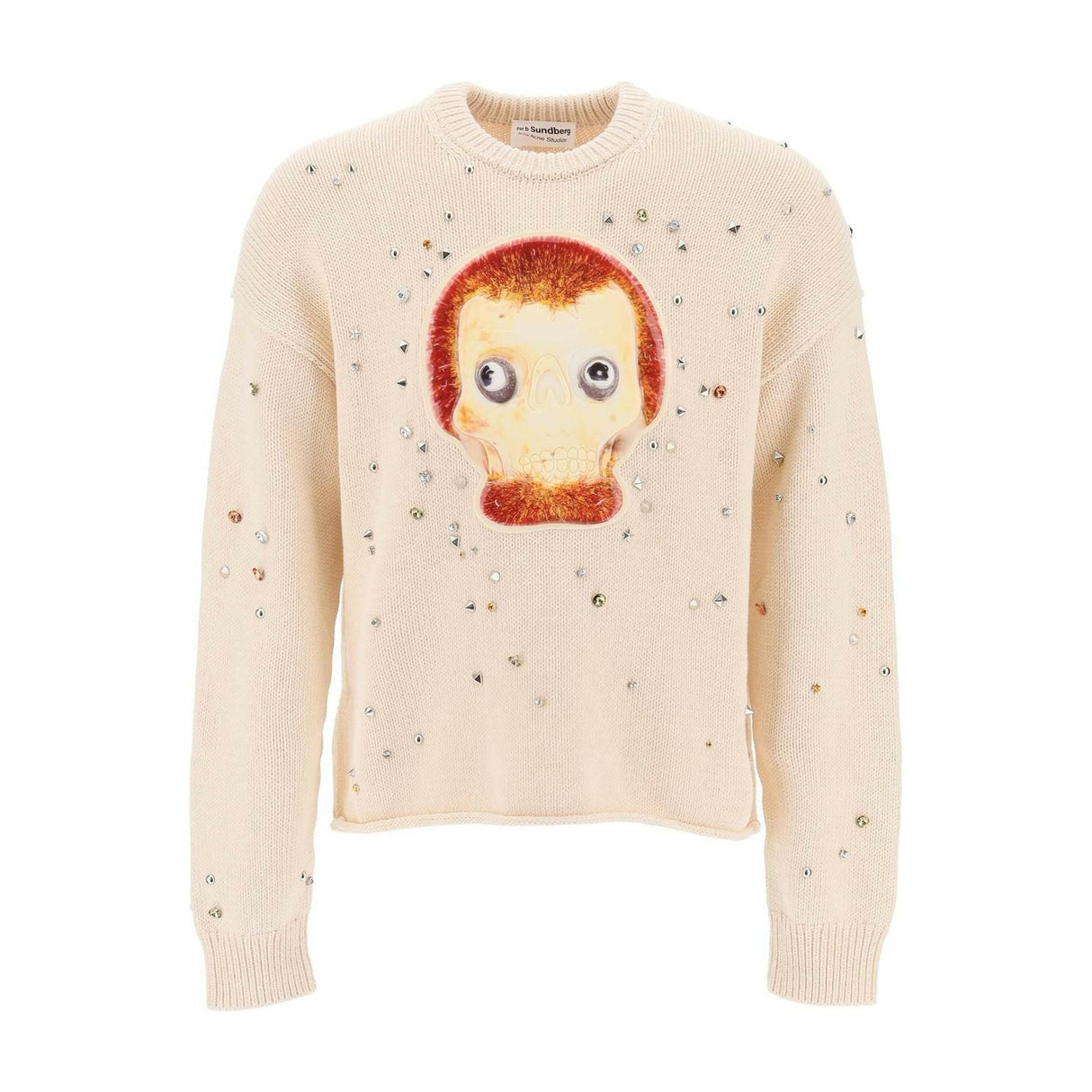 x Per Sundberg Patch Animation Crewneck Sweater ACNE STUDIOS JOHN JULIA.