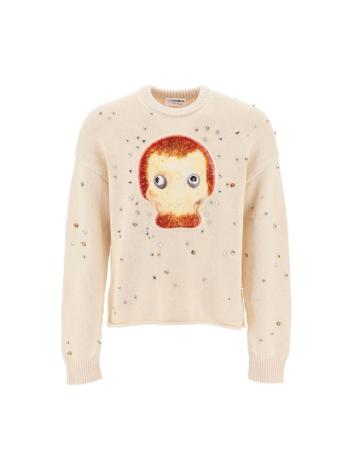 x Per Sundberg Patch Animation Crewneck Sweater ACNE STUDIOS JOHN JULIA.