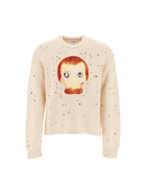 x Per Sundberg Patch Animation Crewneck Sweater ACNE STUDIOS JOHN JULIA.